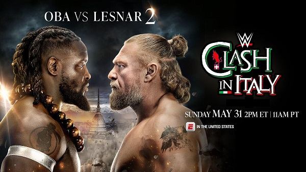 WWE Clash In Italy PPV 5/31/26